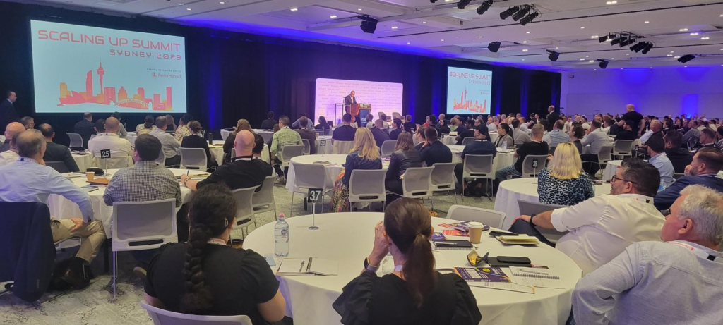 Scaling Up Summit 2023 in Sydney, Australia